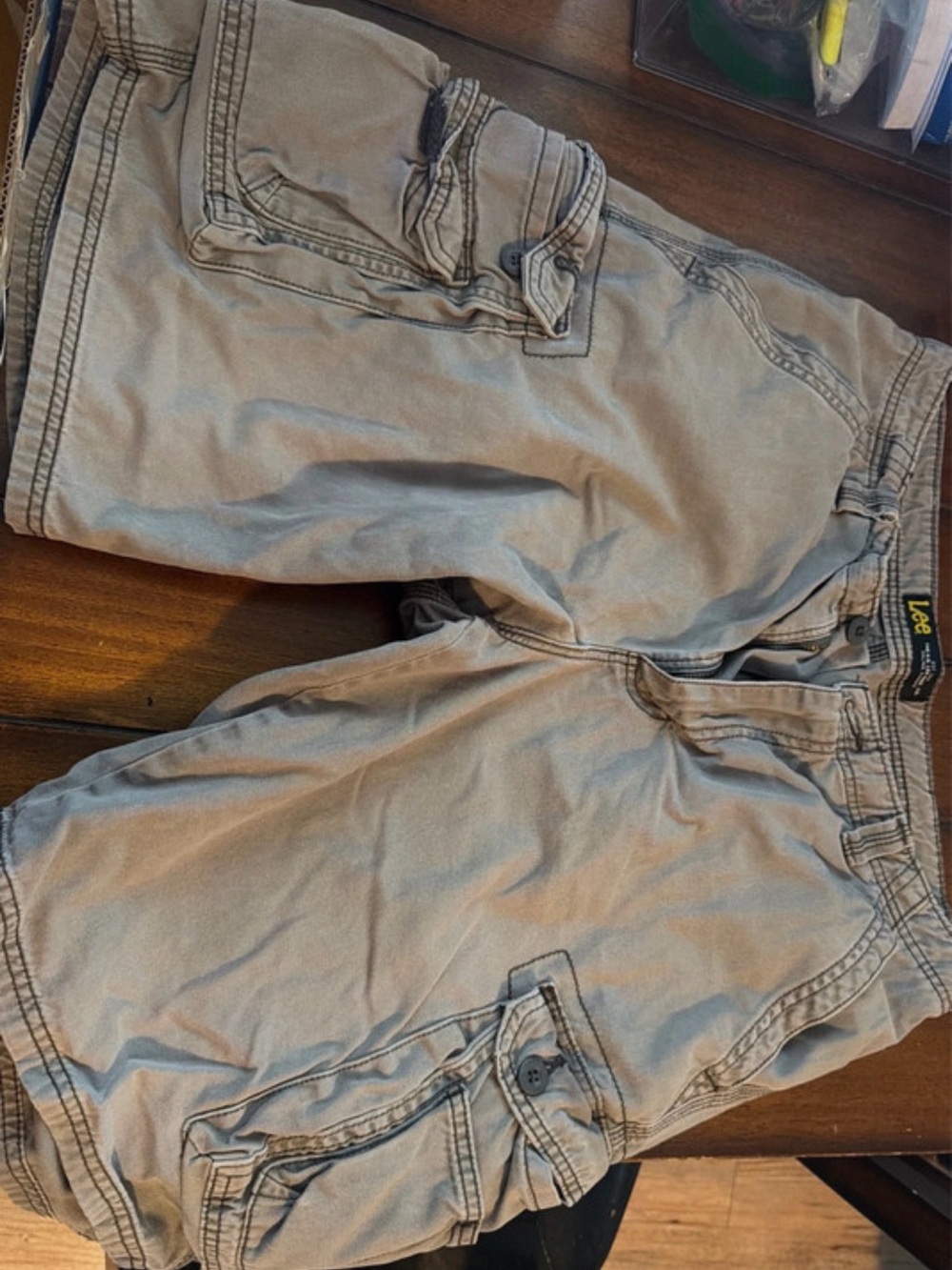 Lee Men's Cargo Shorts in Khaki